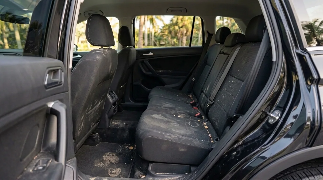Interior detail — before