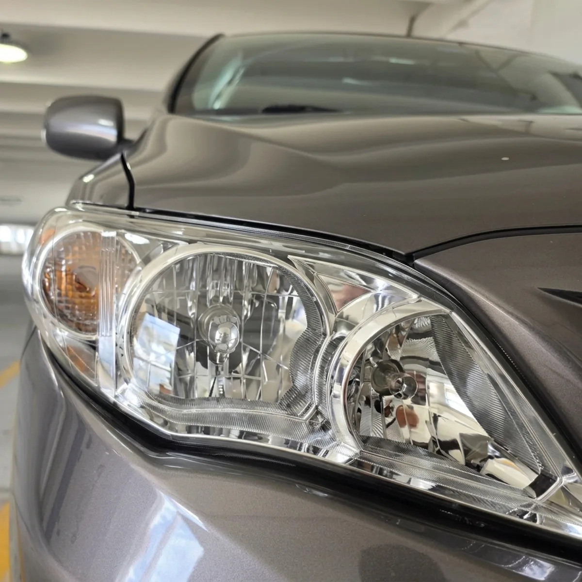Headlight restoration — after