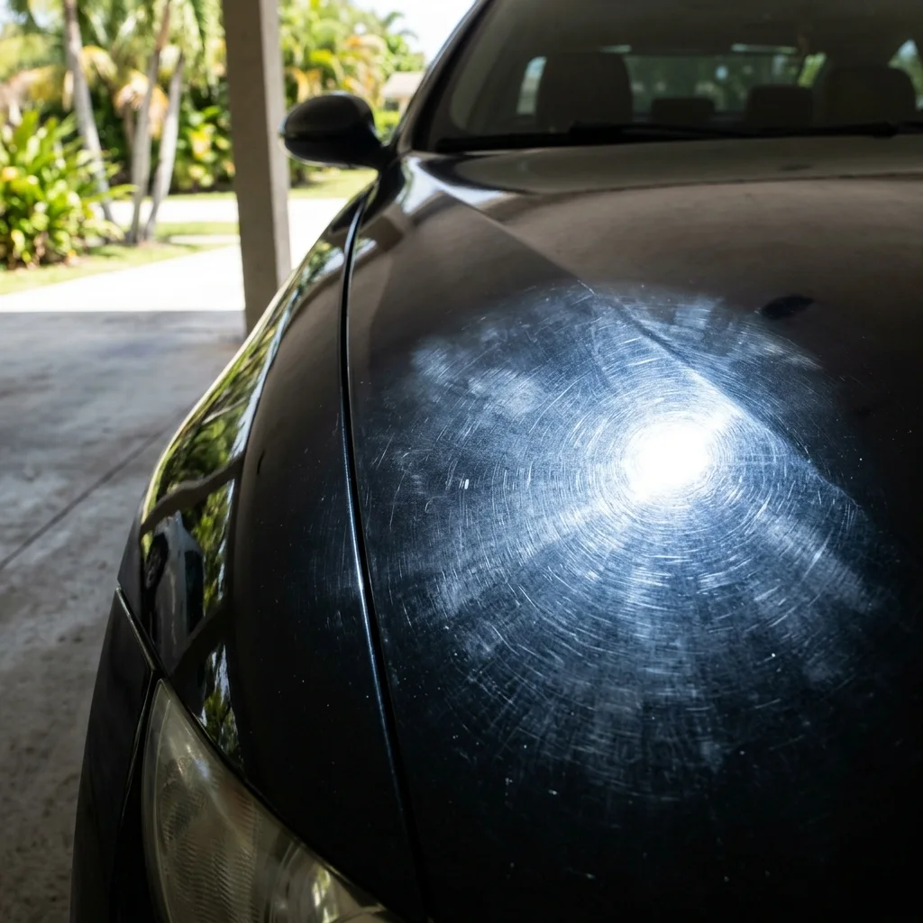 Paint correction — before